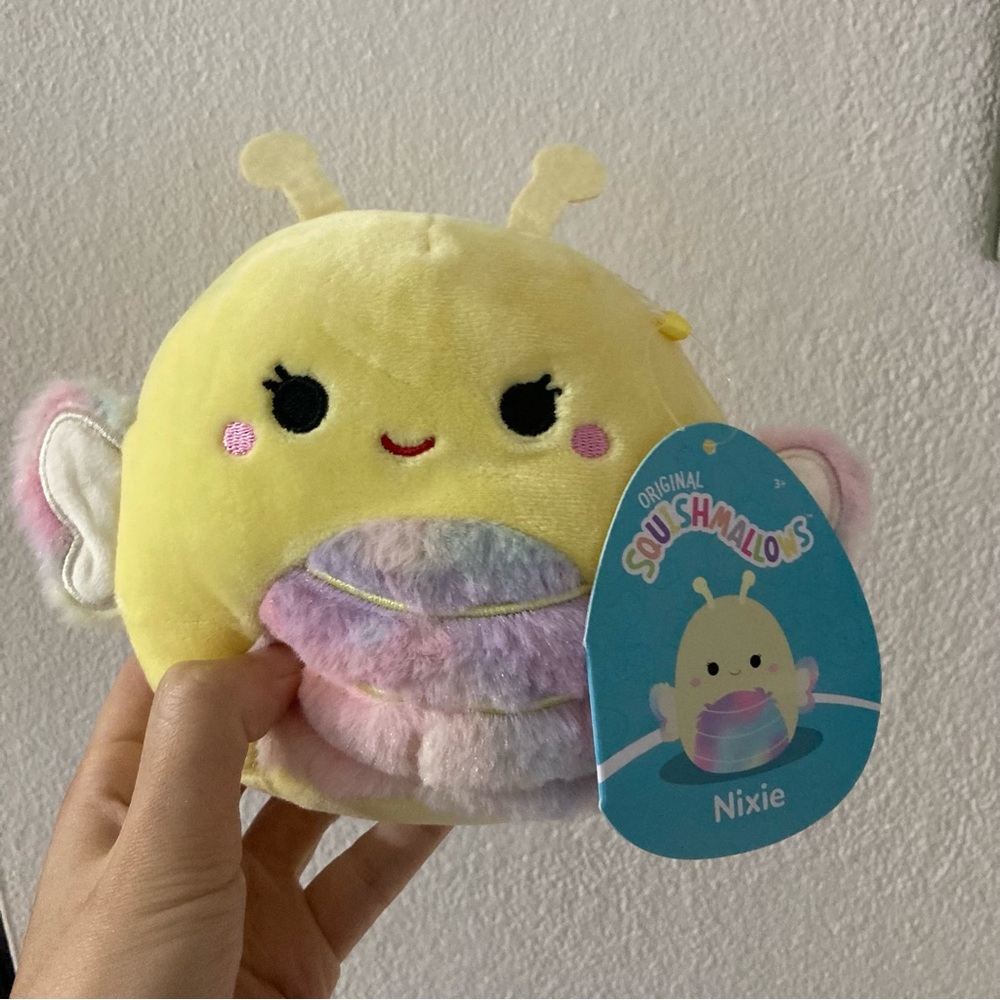Nixie the Butterfly Squishmallow 5” Stuffed Plush Toy Fuzzy Belly